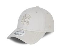 New Era New York Yankees MLB Tonal Beige 9Forty Gorra Ajustable para Mujer