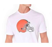 New Era NFL Cleveland Browns Camiseta para Hombre y Mujer, Blanco, XL