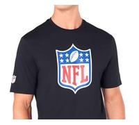 New Era NFL Shield NFL Team Logo Negro Camiseta