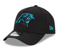 New Era NFL Gorras Fútbol Americano Sombrero Gorra de béisbol Visera Curvada Ajustable 9Forty A-Frame Negro