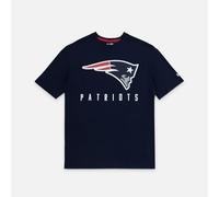 New Era NFL ISG 2024 - Camiseta de Gran tamaño con Eslogan de New England Patriots, Talla M