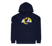 New Era NFL Los Angeles RAMS Sudadera con Capucha Unisex Azul Marino M