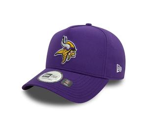 New Era NFL Minnesota Vikings Gorra de Camionero Ajustable Snapback Sombrero Logotipo del Equipo artículo para Aficionados Morado