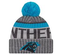New Era NFL Sideline 2017 Bobble Gorro - Carolina Panthers, multicolor, Talla única