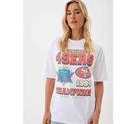 New Era Nfl Super Bowl Os Tee Women XS Blanco