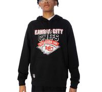 New Era NFL Team Graphic Hoody Kanchi Blkwhi Kansas City Chiefs Sudadera con Capucha Hombre (Pack de 1)