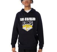 New Era - NFL Team Graphic Hoody LOSRAM NVYWHI LOS Angeles RAMS, Sudadera con Capucha Masculino,