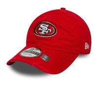 New Era NFL Wash 9Twenty Gorra ajustable SAN Francisco 49ERS Rojo, Talla: Talla única