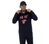 New Era Nos NBA Regular Hoody Miahea Blk Sudadera Hombre