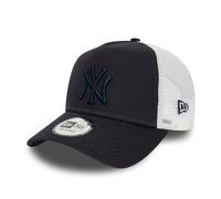 New Era NY Gorra para Aficionados Gorra de Camionero Sombrero New York Yankees béisbol Logotipo del Equipo Azul Oscuro Blanco