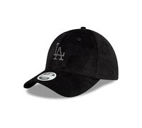 New Era NY Gorra para Mujer Logotipo del Equipo Tonal Strass York Yankees Sombrero MB béisbol Elegante Terciopelo Negro