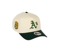 New Era Oakland Athletics MLB 50th Anniversary Sidepatch Cooperstown Chrome Green 9Forty A-Frame Snapback Cap