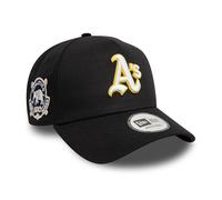 New Era Oakland Athletics MLB béisbol Gorra Ajustable World Series Negro Logotipo del Equipo Sombrero
