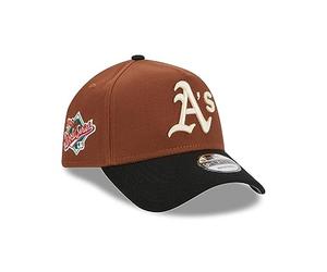 New Era Oakland Athletics MLB World Series 1989 Harvest Brown Black 9Forty A-Frame Snapback Cap - One-Size