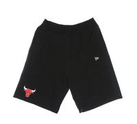 New Era - Pantalones cortos con logo del equipo Chicago Bulls - Shorts - Hombre - Negro - S -