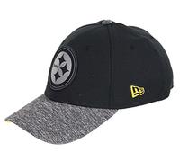 New Era - Pittsburgh Steelers - 39thirty Cap - NFL Grey Collection - Black/Grey Pittsburgh Steelers 39thirty Cap NFL Grey Collection - S-M
