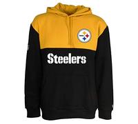 New Era Pittsburgh Steelers Hoody Nflcolour Block Yellow/Black - XL