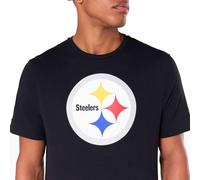 New Era Pittsburgh Steelers NFL Team Logo Negro Camiseta