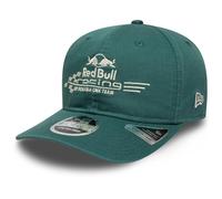 New Era Red Bull Racing, Gorra, 9SEVENTY, F1, Talla única para adultos, ajustable, verde, mezcla de algodón, refrigeración superior, antimicrobiana, producto oficial
