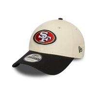 New Era San Francisco 49ers NFL Gorra con Visera de Contraste 9Forty Beige