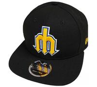 New Era Seattle Mariners Cooperstown Snapback Cap Black 9fifty Edición Limitada