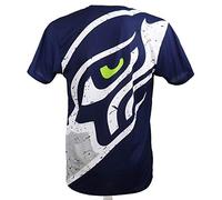 New Era Seattle Seahawks Navy Big Logo Back T-Shirt