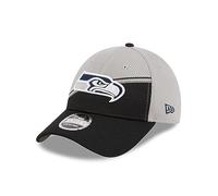 New Era Seattle Seahawks NFL 2023 Sideline Grey Black 9Forty Stretch Snapback Cap - One-Size
