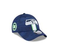 New Era Seattle Seahawks NFL 2024 Sideline Azul 9Forty Gorra Stretch Snapback Ajustable