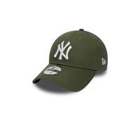 New Era Gorra Ajustable 9Forty New York Yankees MLB League Essential Verde Oliva para Niños
