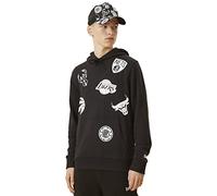 New Era Sudadera Marca Modelo NBA Multi Team Logo Hoody NBAMUL BLK