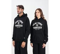 NEW ERA Sudaderas Unisex Negro Sudadera con Capucha Oversized Nuevo