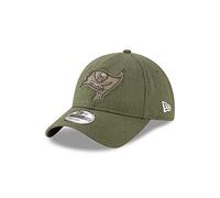 New Era Tampa Bay Buccaneers 9twenty Adjustable Cap On Field 2018 Salute To Service Green - One-Size