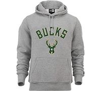 New Era Team Logo PO Hoody MILBUC Sudadera, Gris (LGH), S Unisex Adulto