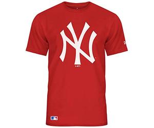 New Era Team Logo York Yankees, Camiseta Hombre, Rojo, S