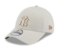 New Era Team Outline 9FORTY NEYYAN STNTPN Light Beige, Beige, Talla única