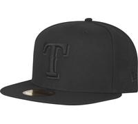 New Era Texas Rangers Black On Black Cap 59Fifty Fitted Special Edición Limitada