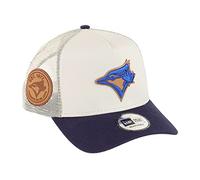 New Era Toronto Blue Jays MLB Stone Blue Established 1977 Sidepatch A-Frame Trucker Cap - One-Size