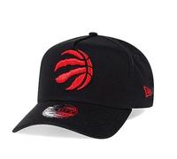 New Era Toronto Raptors Black 9Forty A Frame Snapback Cap, Negro , Talla única
