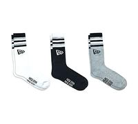 New Era Unisex Retro Stripe Crew Sock chaussettes