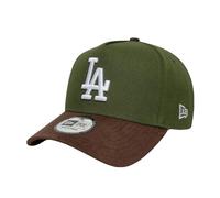 New Era Gorra casual para hombre Suede E-frame LA Dodgers Verde oscuro Talla única