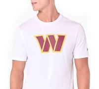 New Era Washington Commanders NFL Team Logo Blanco Camiseta