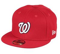 New Era Washington Nationals MLB Cap 59Fifty Basecap Baseball Kappe Rot - 7 1/2-60cm (XL)