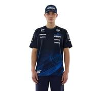 New Era Williams Racing F1 Team, colección oficial 2026, camiseta del equipo Tech Carlos Sainz Drivers, camisa, camiseta, camiseta, camiseta, jersey, azul marino, azul marino, XL