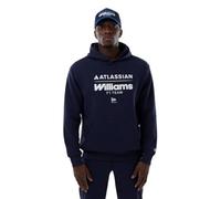 New Era Williams Racing F1 Team, colección oficial 2026, sudadera con capucha y logotipo del equipo, color azul marino, azul marino, XS