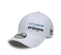 New Era Williams Racing F1 Team - Gorra de béisbol con logotipo esencial, ajustable, color blanco