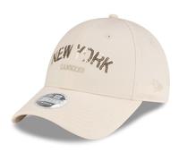 New Era WMNS SEQUIN WORDMARK 9FORTY NEYYAN LTC - Gorras para mujer, color beige claro, OSFM