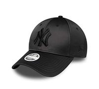 New Era Womens Mlb Satin 9forty Neyyan, Baseball Hombre, Negro (Black), Talla Única