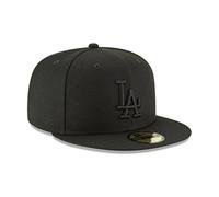 New Era x MLB Men's Los Angeles Dodgers Basic 56Fifty Fitted Hat Blackout 8