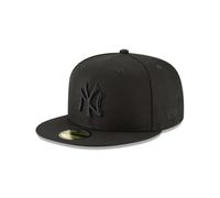 New Era x MLB Men's New York Yankees Basic 59Fifty Fitted Hat Blackout 7 3/8