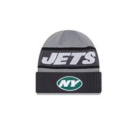 New Era York Jets NFL 2023 Sideline Tech Knit CW Gray Beanie - One-Size